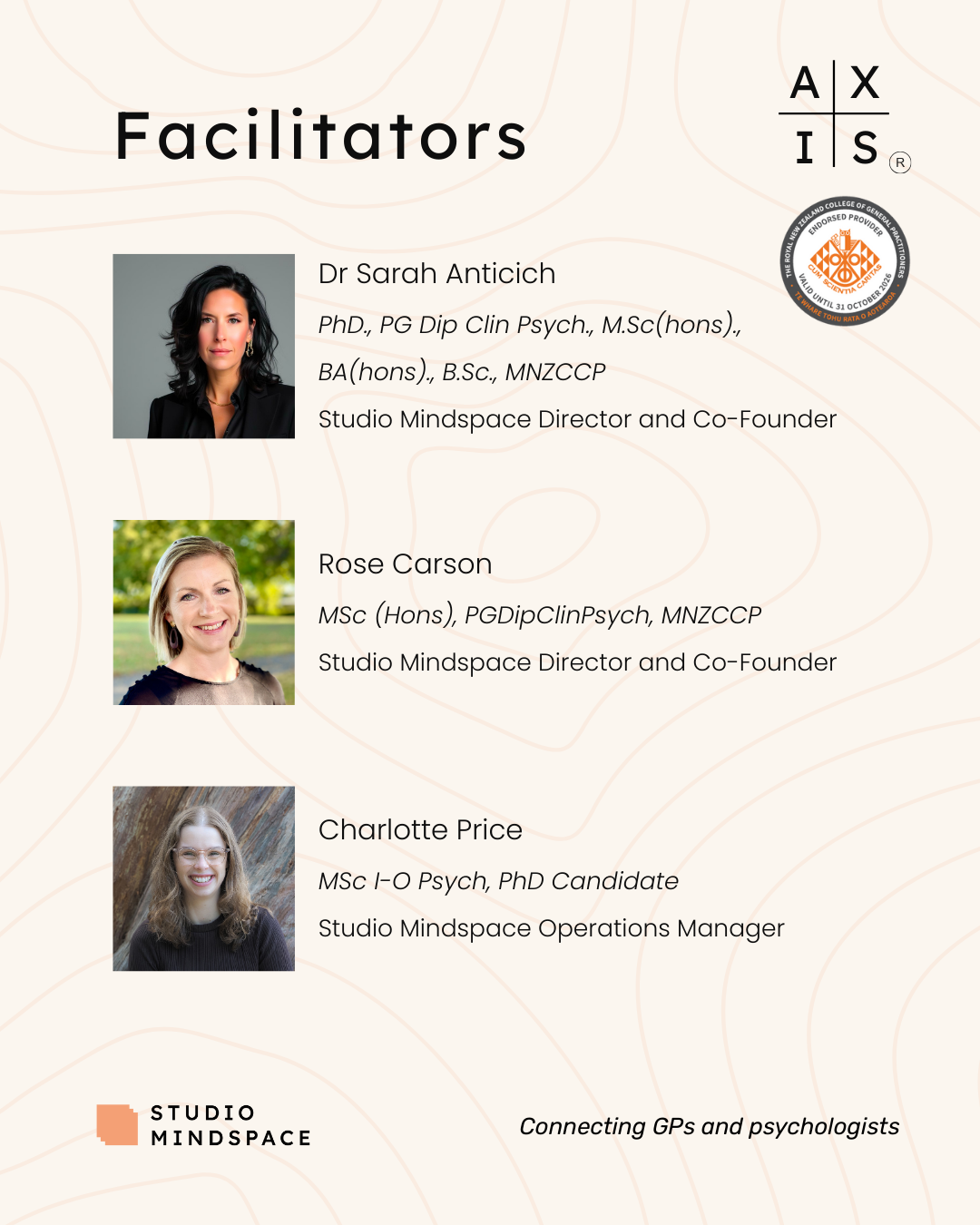 Axis Assessment Methods Workshop - Auckland