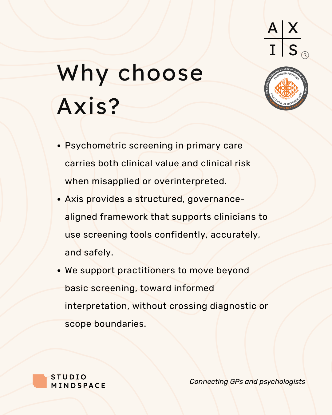 Axis Assessment Methods Workshop - Auckland